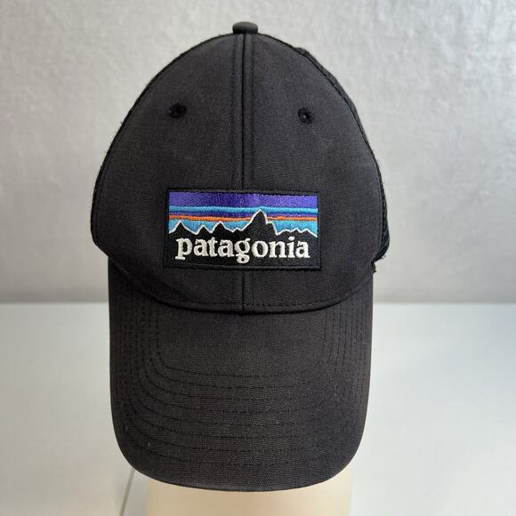 Patagonia Snapback Cap Hat Trucker Mesh Outdoor OSFA Logo Adjustable One Size - Picture 2 of 11